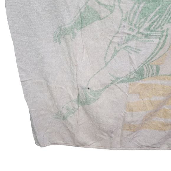 Greenbay Packers Vintage Oversized Beach Pool Towl Thin One Sided - Picture 8 of 11